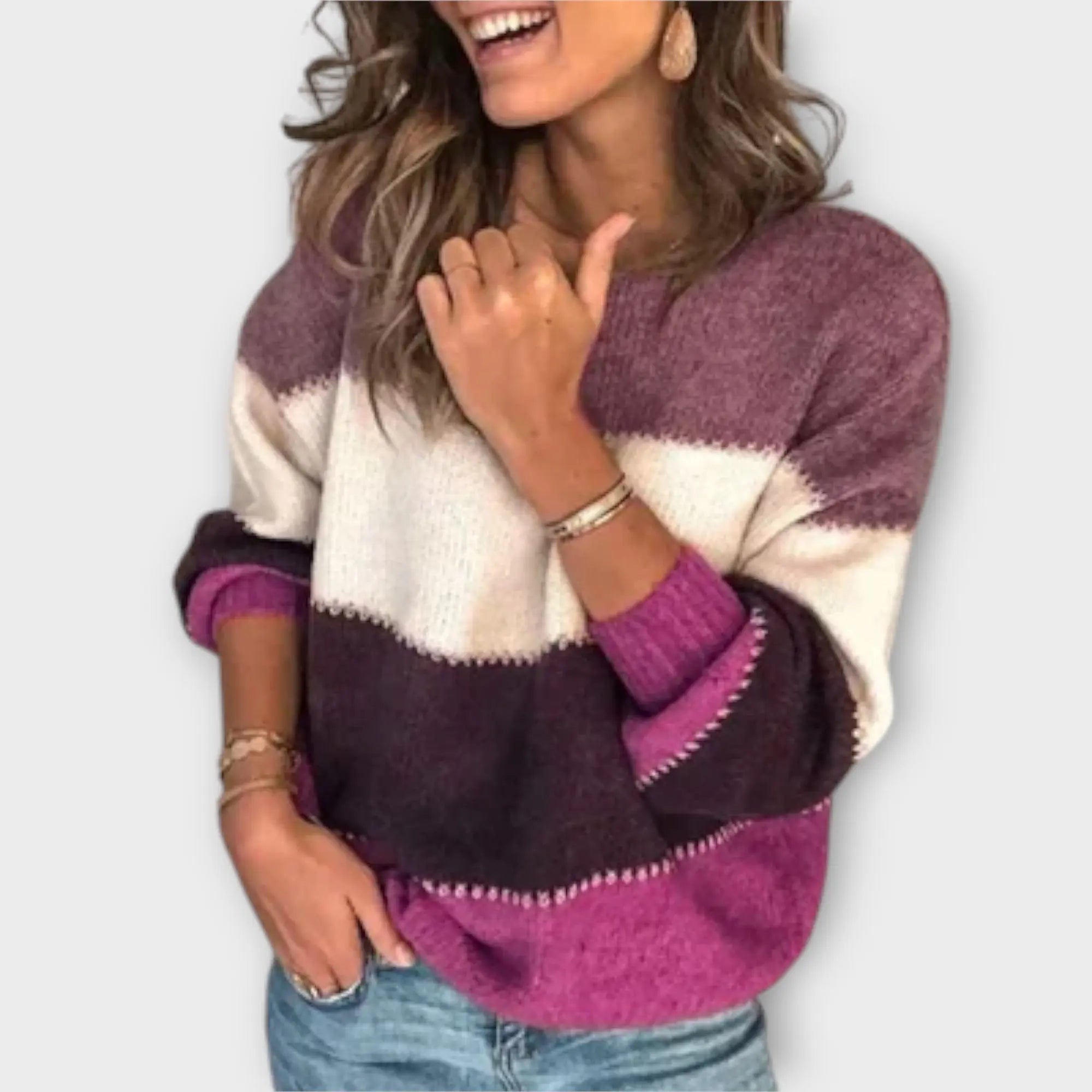 Elisa - Suéter casual y suave Alba Madrid
