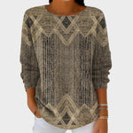 Margaret |  Blusa Vintage con Estampado Alba Madrid