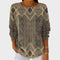 Margaret |  Blusa Vintage con Estampado Alba Madrid