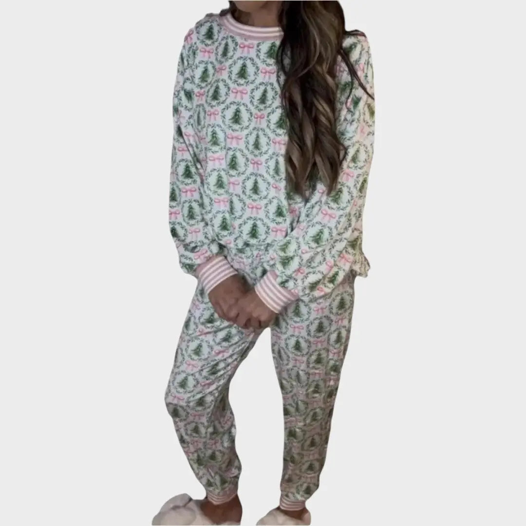 Cristal | Conjunto de Pijama Navideño Alba Madrid