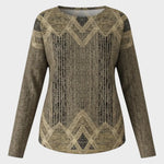 Margaret |  Blusa Vintage con Estampado Alba Madrid