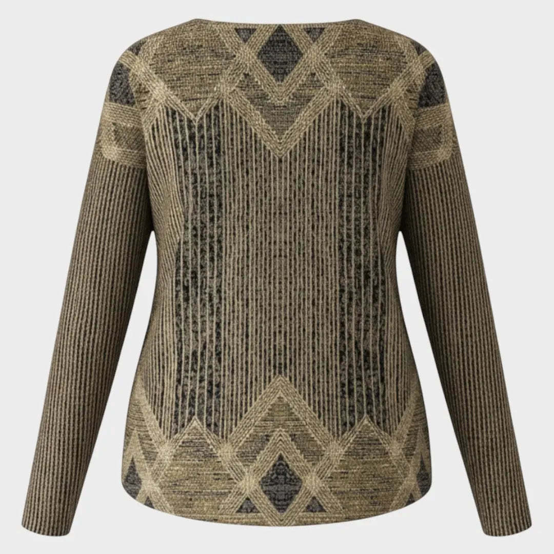 Margaret |  Blusa Vintage con Estampado Alba Madrid