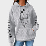 Fatinha | Suéter con Estampado de Gato Alba Madrid