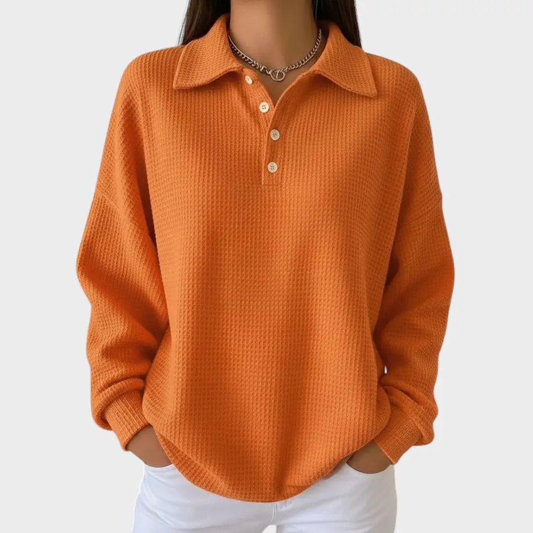 Ava | Polo de Punto con Cuello Alba Madrid