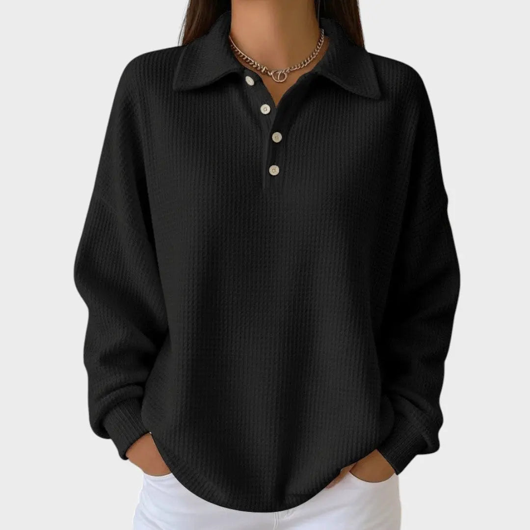 Ava | Polo de Punto con Cuello Alba Madrid