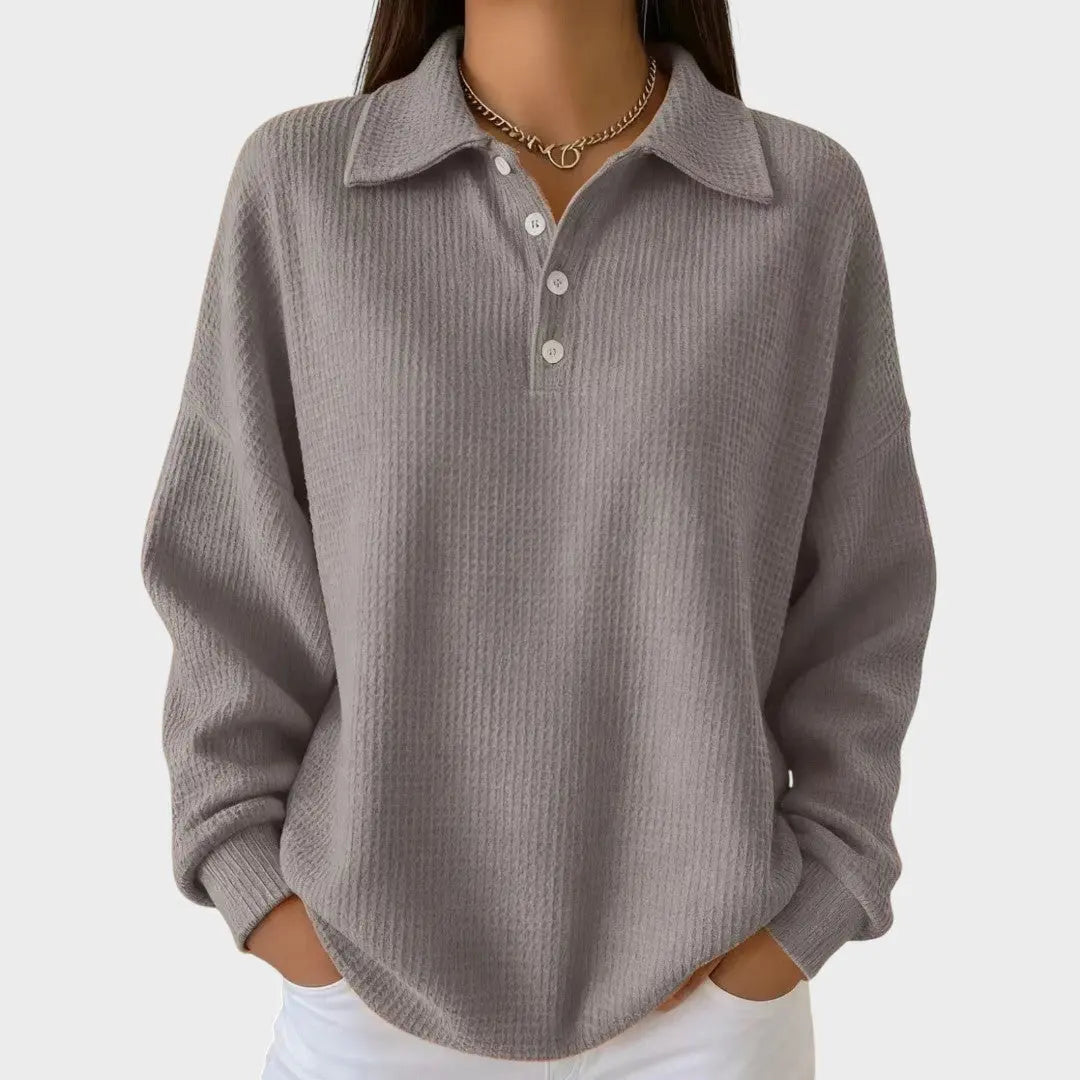 Ava | Polo de Punto con Cuello Alba Madrid