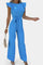 Shalonda Mono Elegante sin Mangas con Lazo Alba Madrid