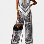 Leonie Conjunto Paisley con Tiras Alba Madrid