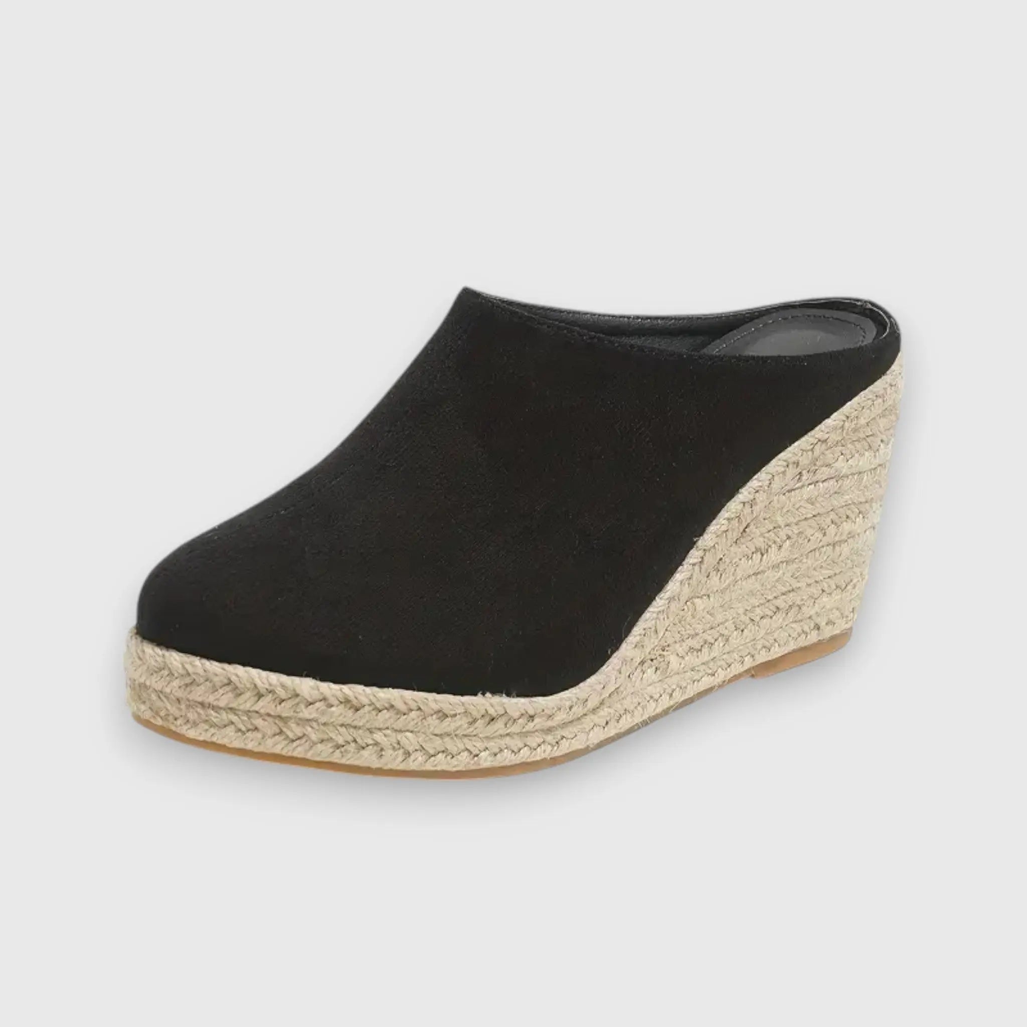 Sienna – Espadrilles con tacón cuña Alba Madrid