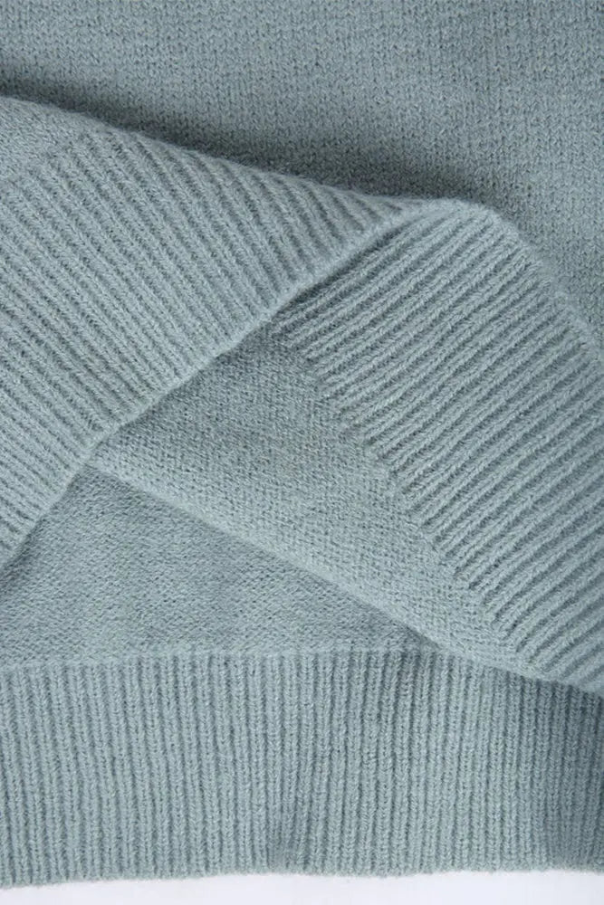 Gemma Jersey de Cuello Redondo Texturizado Alba Madrid