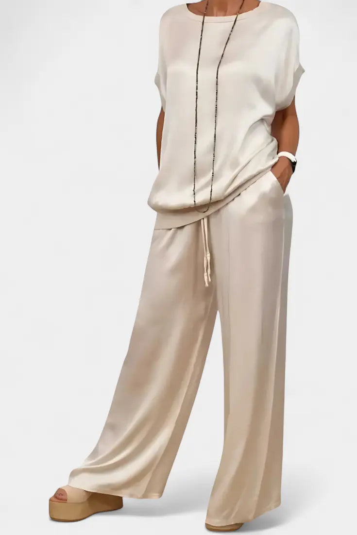 Blasa Conjunto de Primavera de Dos Piezas con Estilo Sofisticado Alba Madrid