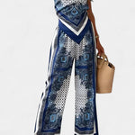 Leonie Conjunto Paisley con Tiras Alba Madrid