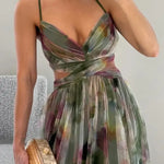 Giselle | Maxi vestido encantador con estampado floral Alba Madrid