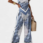 Leonie Conjunto Paisley con Tiras Alba Madrid