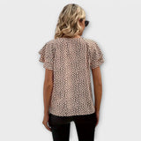 Ana | Blusa con estampado integral Alba Madrid