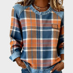 Iva | Suéter con Detalles en Denim Alba Madrid