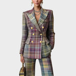 Haily |  Conjunto de Traje con Estampado Colorido Alba Madrid