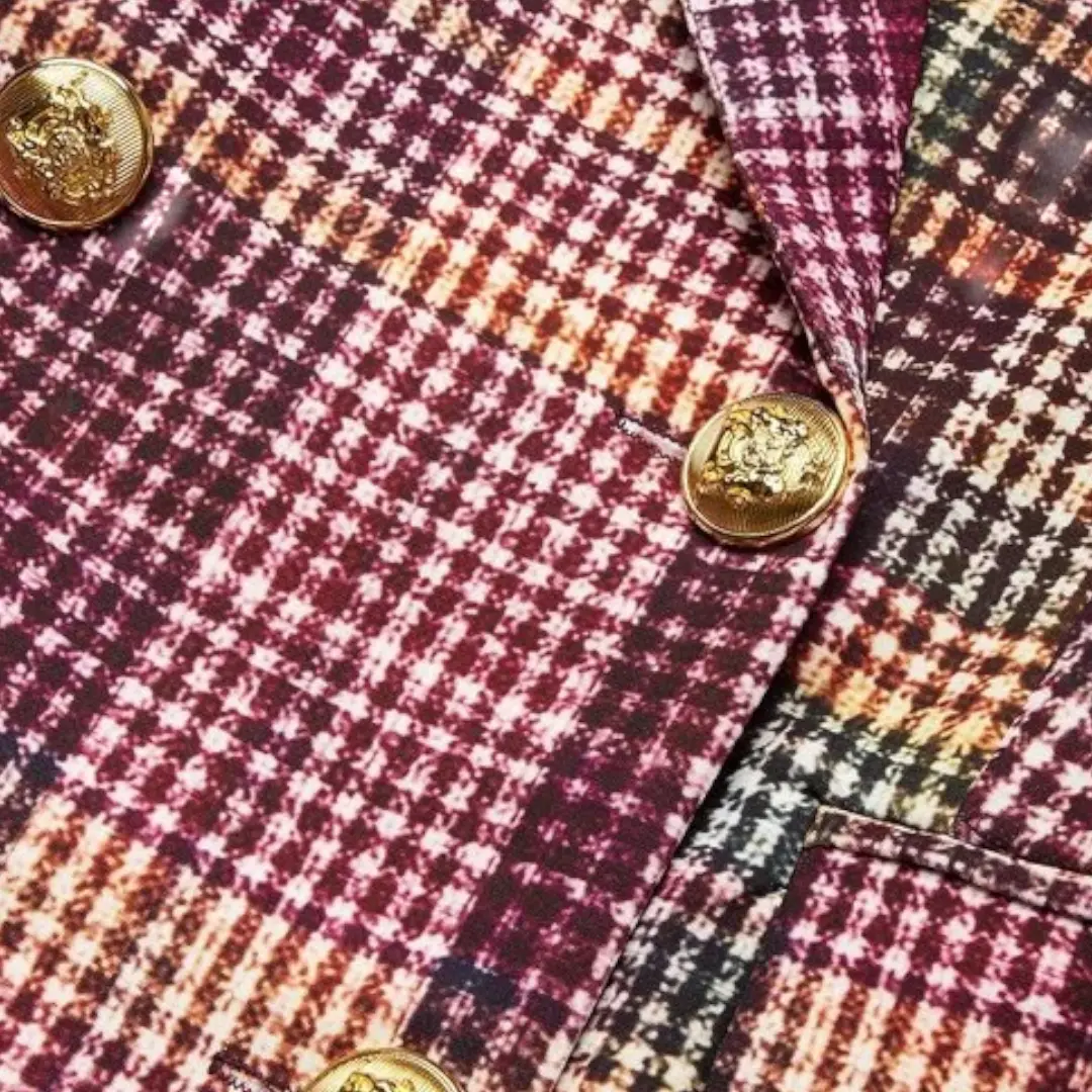 Haily |  Conjunto de Traje con Estampado Colorido Alba Madrid