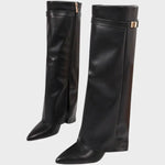 Luna | Botas altas de cuero Alba Madrid