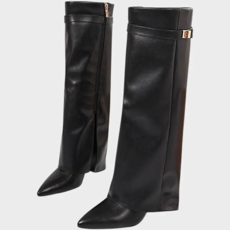 Luna | Botas altas de cuero Alba Madrid