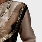 Vânia | Suéter con Cremallera y Estampado Alba Madrid