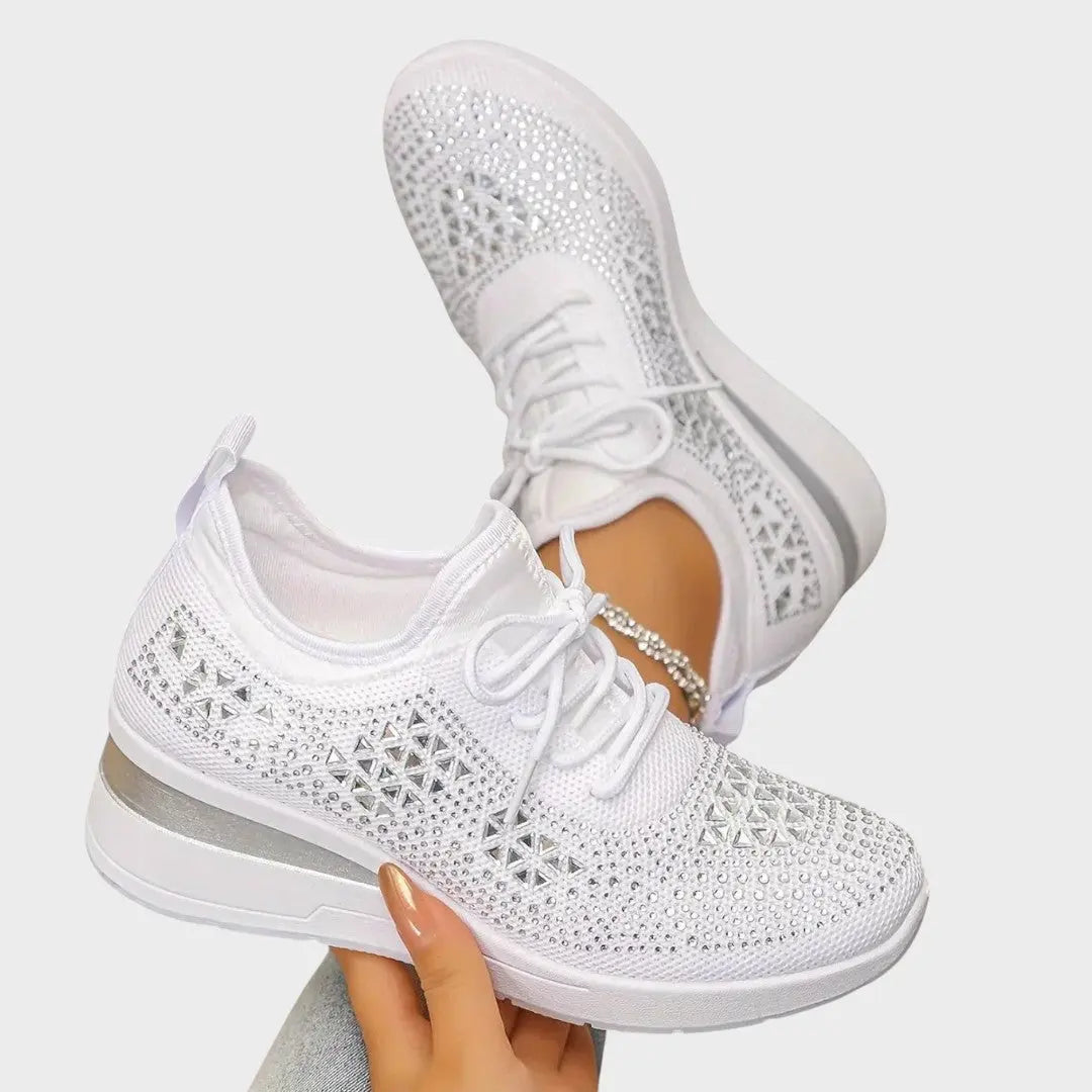 Giselle | Zapatos Ortopédicos con Brillantes Alba Madrid