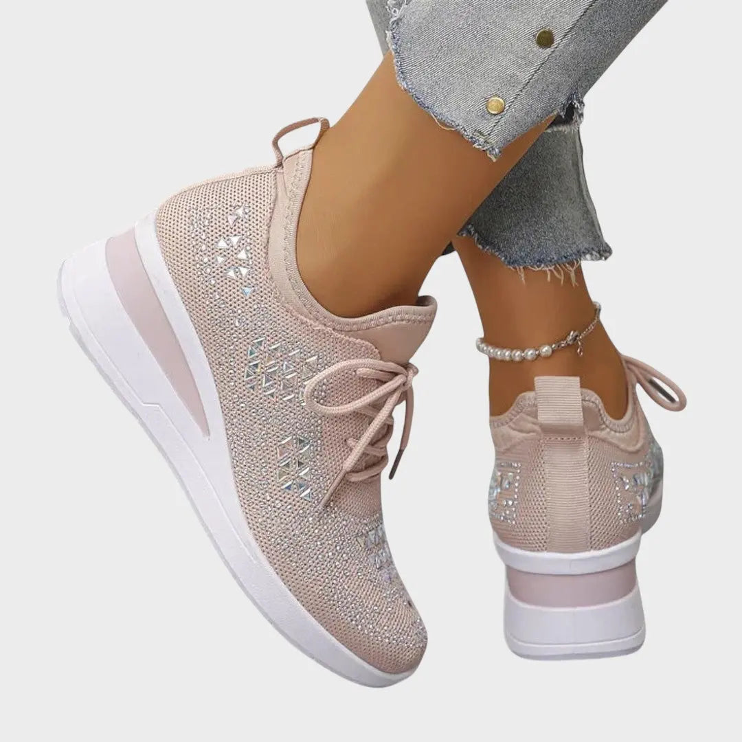 Giselle | Zapatos Ortopédicos con Brillantes Alba Madrid