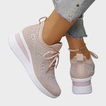 Giselle | Zapatos Ortopédicos con Brillantes Alba Madrid