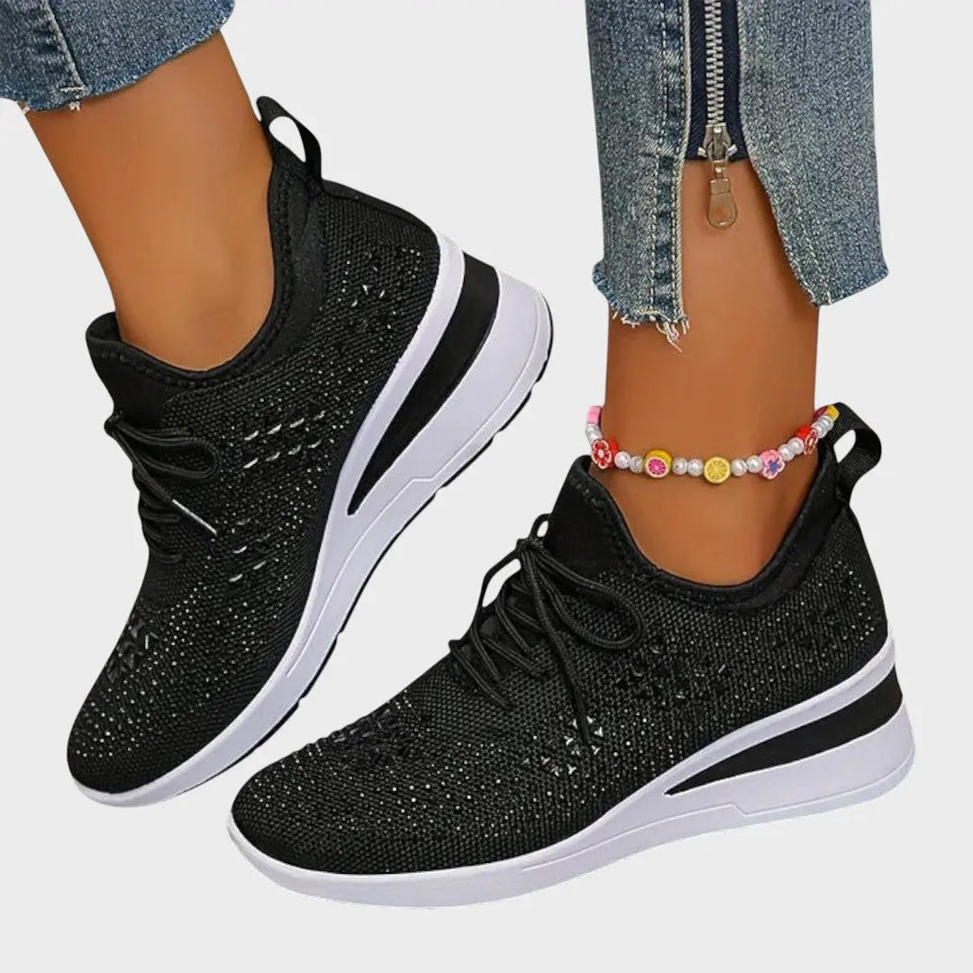 Giselle | Zapatos Ortopédicos con Brillantes Alba Madrid