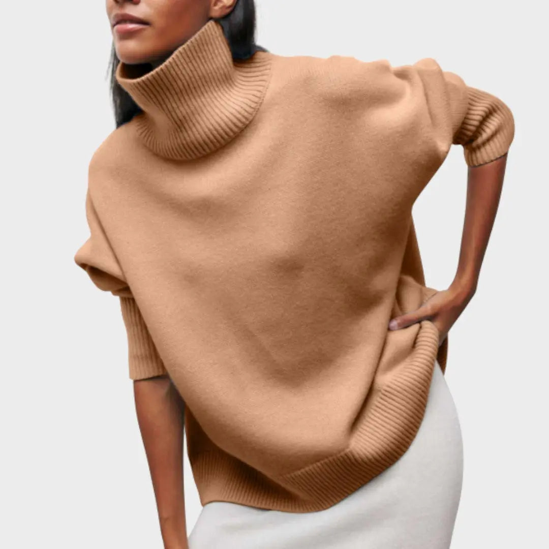 Suzana | Suéter de Cuello Alto Oversize Alba Madrid