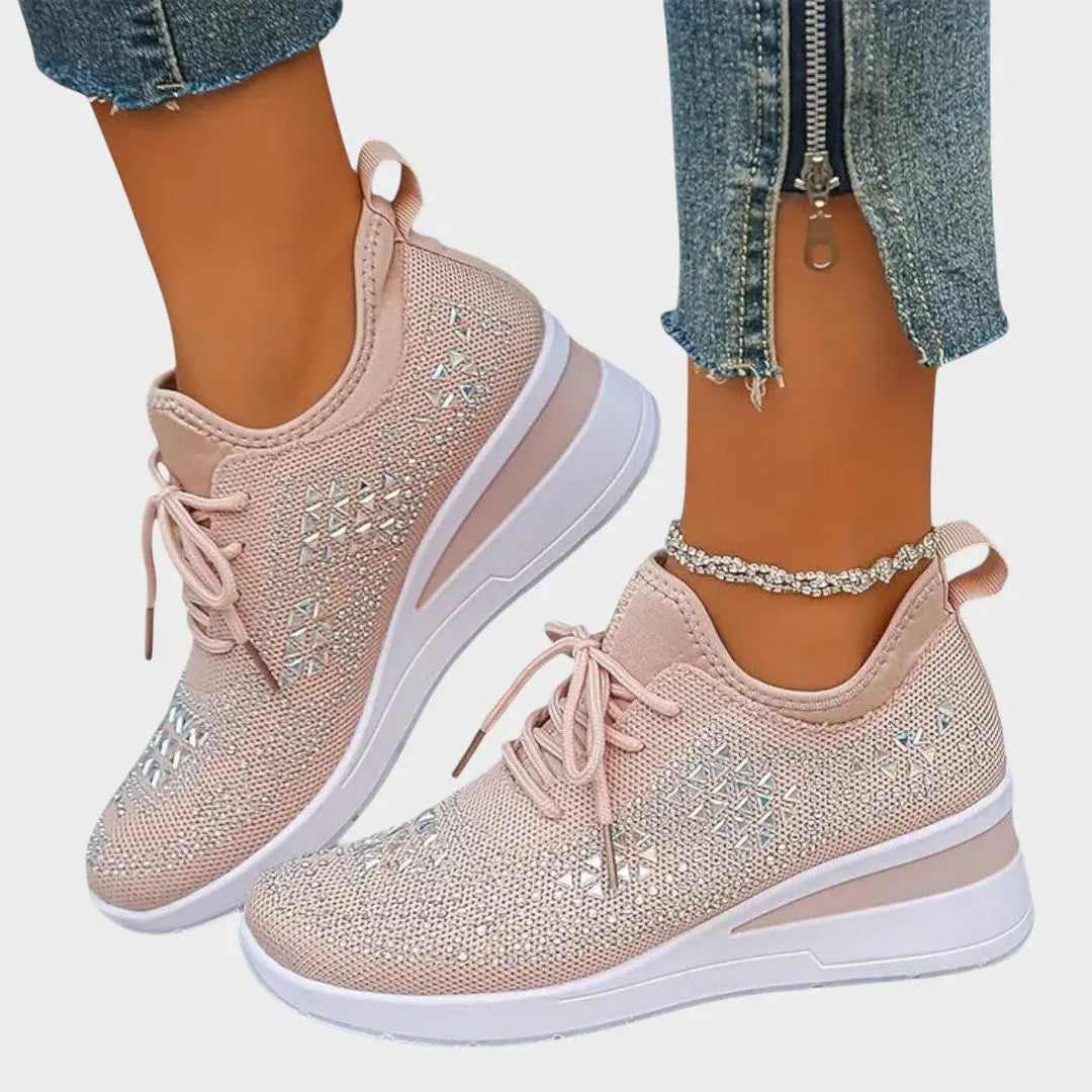 Giselle | Zapatos Ortopédicos con Brillantes Alba Madrid