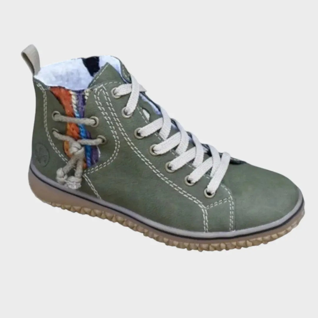 Lila | Botines con Cordones Alba Madrid