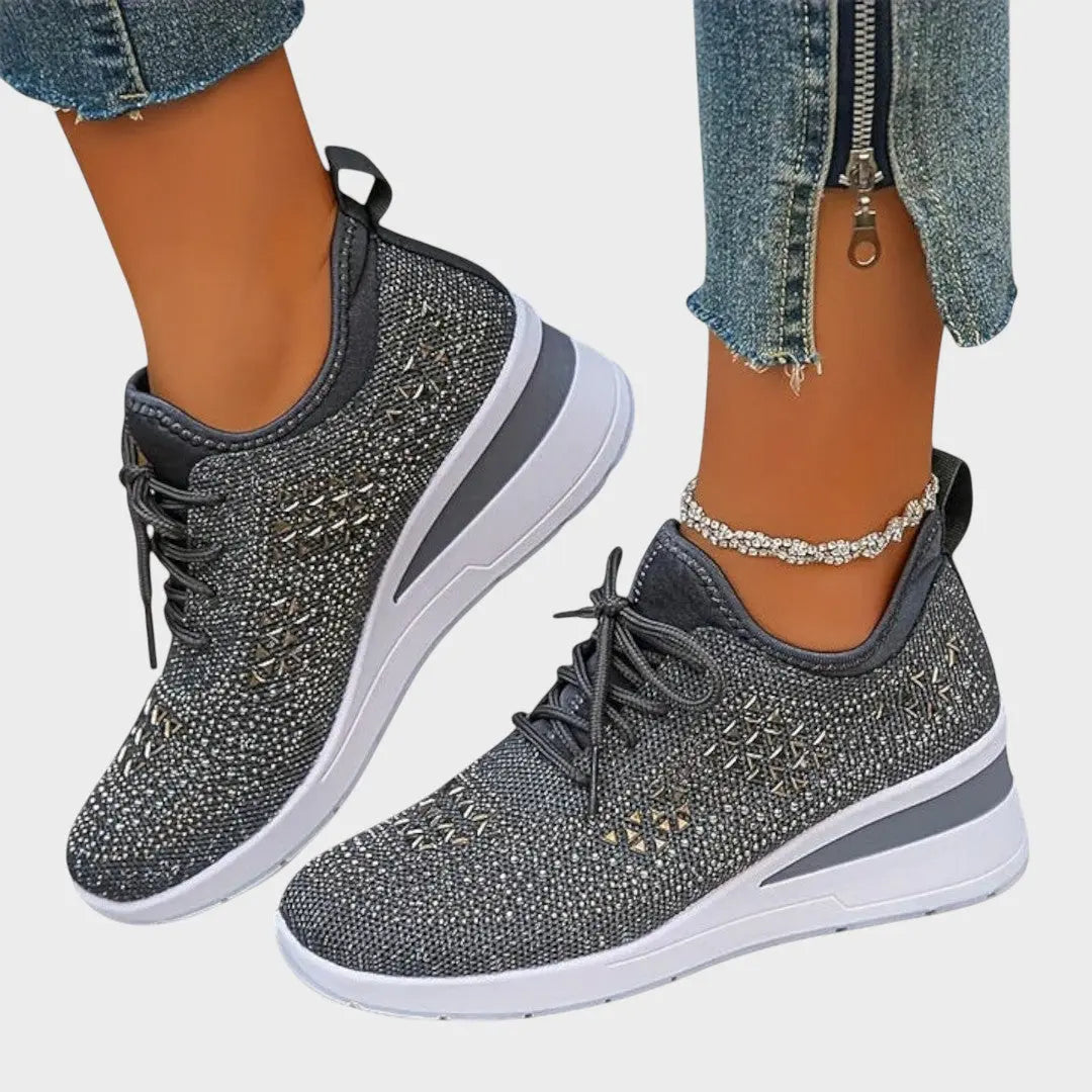 Giselle | Zapatos Ortopédicos con Brillantes Alba Madrid