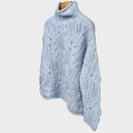 Celeste | Jersy de Punto Trenzado Alba Madrid