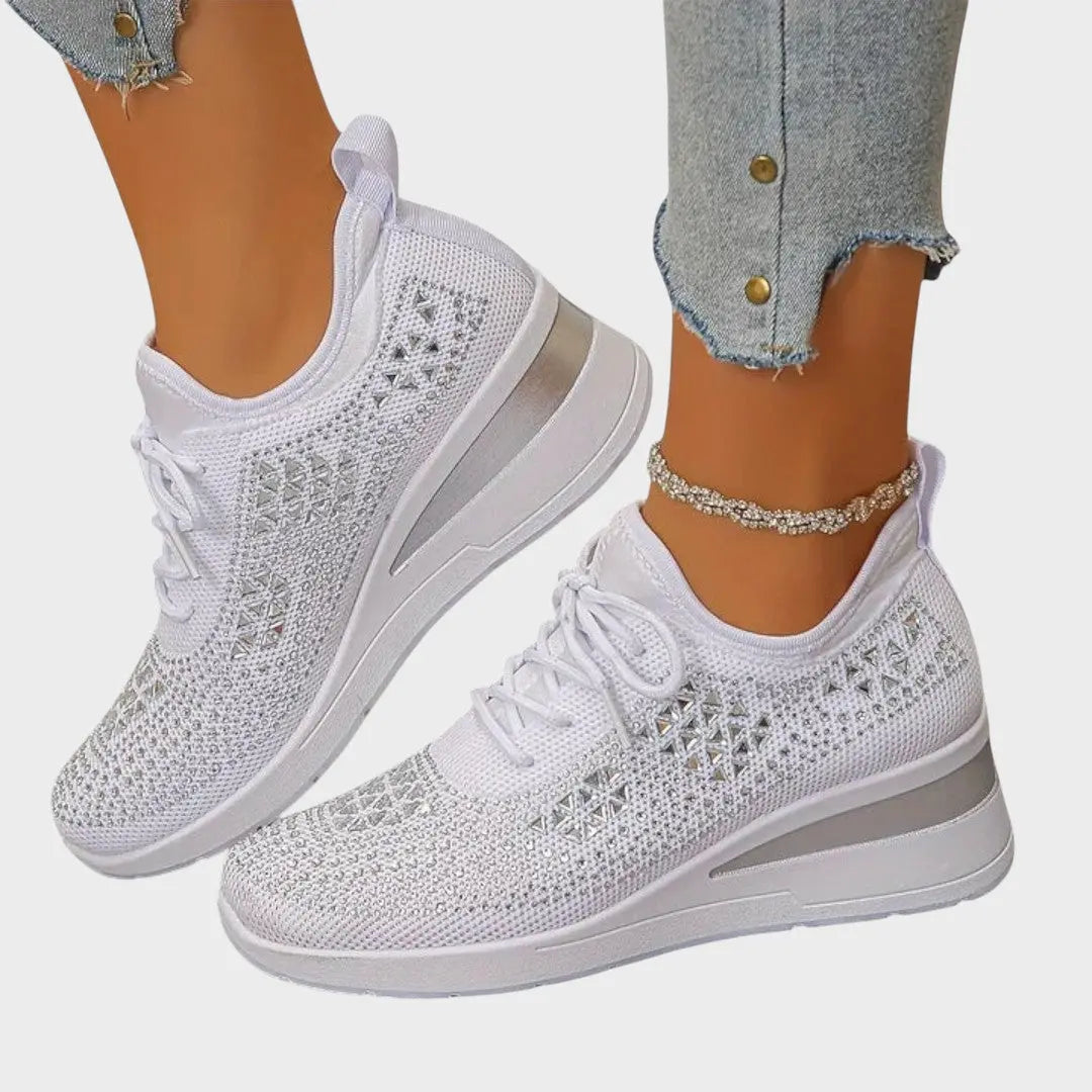 Giselle | Zapatos Ortopédicos con Brillantes Alba Madrid