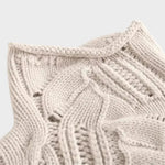 Celeste | Jersy de Punto Trenzado Alba Madrid
