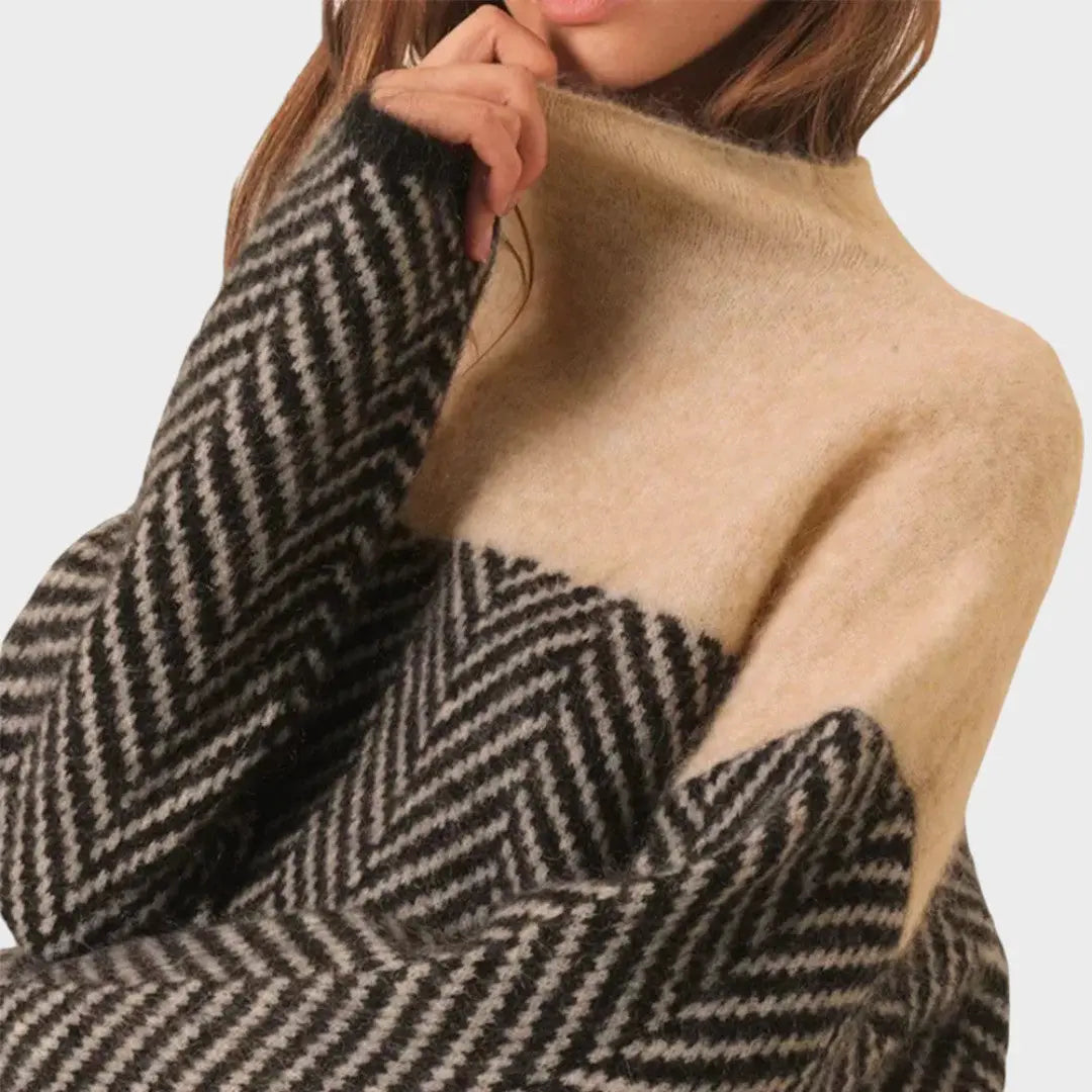 Tatiana | Suéter de Cuello Alto Alba Madrid