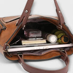 Austėja™ - Bolso de cuero elegante Alba Madrid