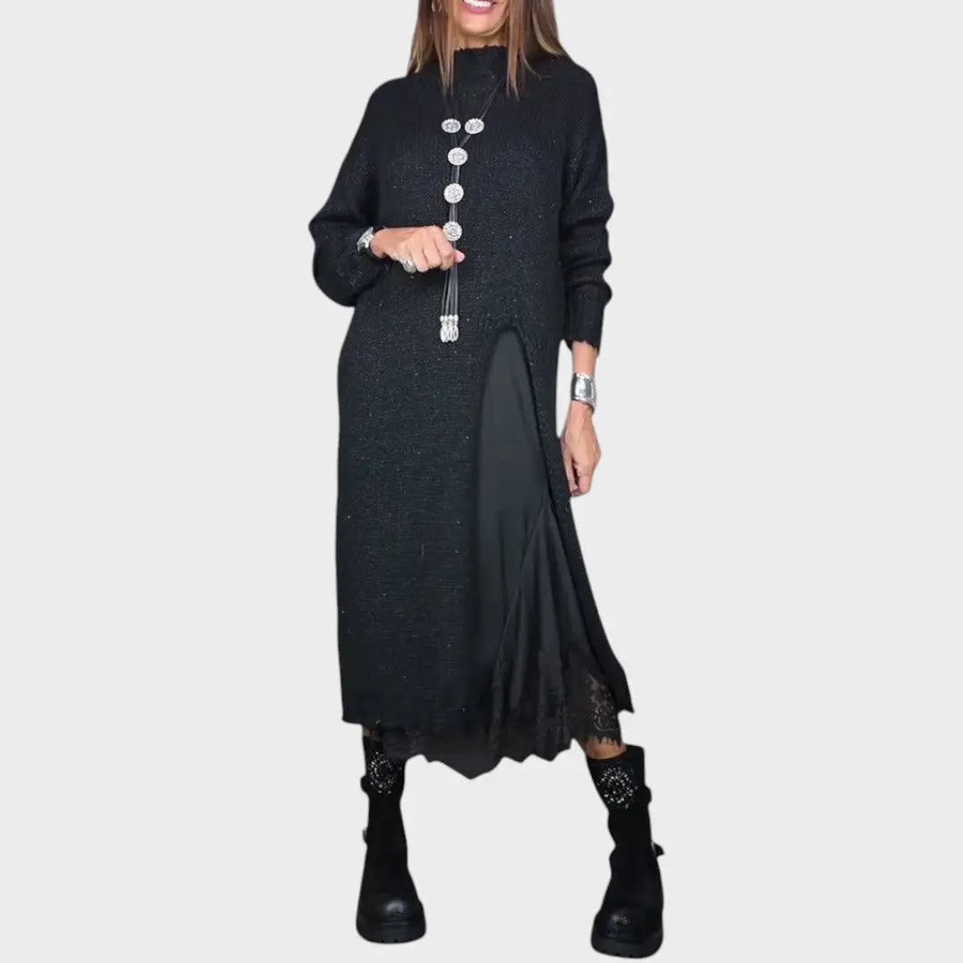 Vega | Conjunto de Jersey y Vestido de Estilo Lencería Alba Madrid