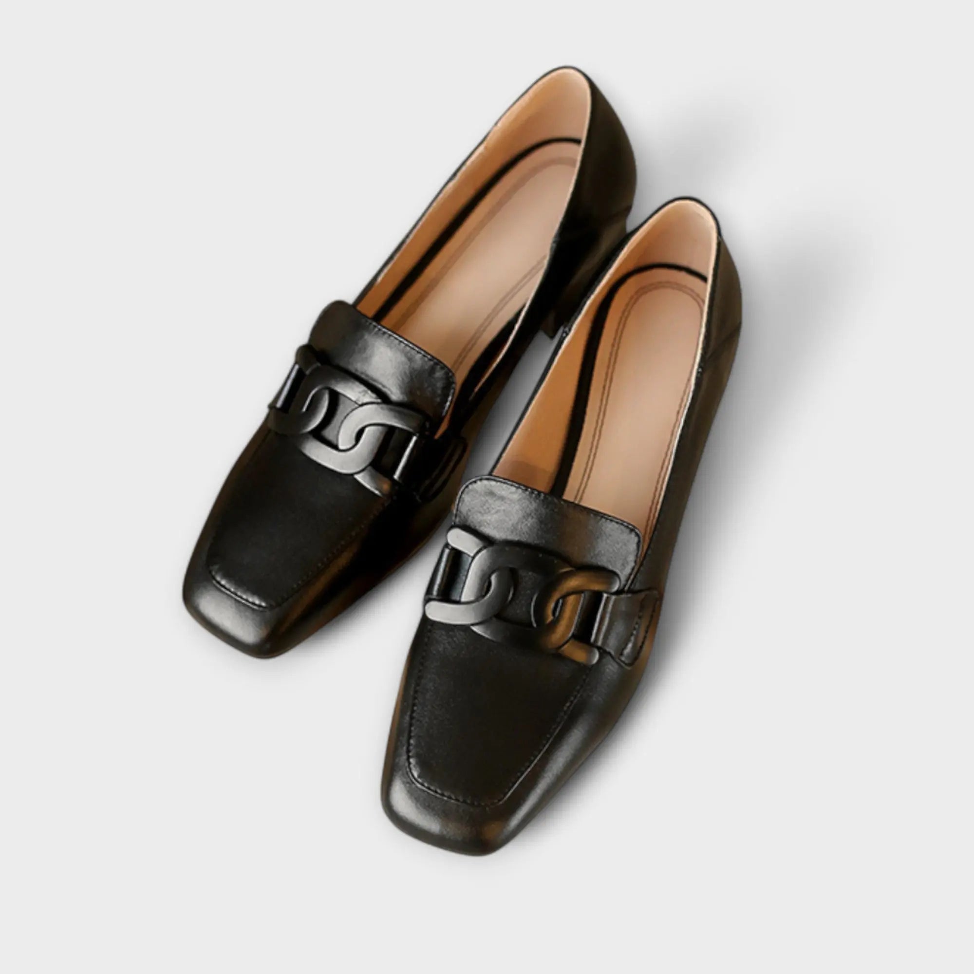 Monika™ | Mocasines elegantes con tacón Alba Madrid