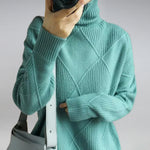 Darcy - Suéter de Cuello Alto Oversize Alba Madrid