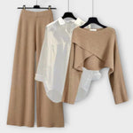 Deni® | Conjunto Cómodo de Tres Piezas Alba Madrid