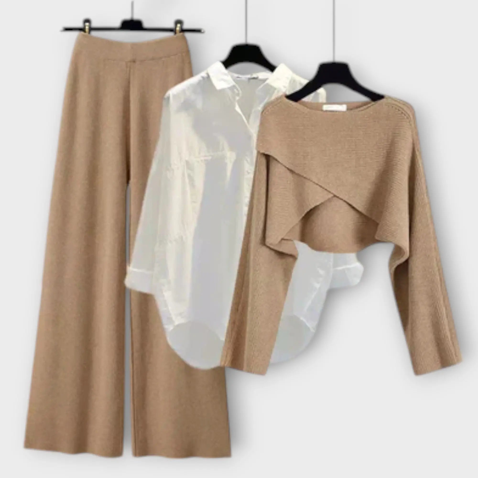 Deni® | Conjunto Cómodo de Tres Piezas Alba Madrid