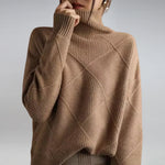 Darcy - Suéter de Cuello Alto Oversize Alba Madrid