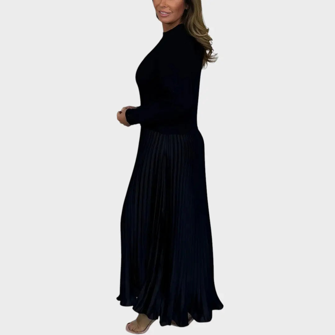 Anabela | Conjunto de Suéter y Falda Plisada Alba Madrid