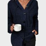 Amélia | Cardigan de Punto Suave con Capucha Alba Madrid