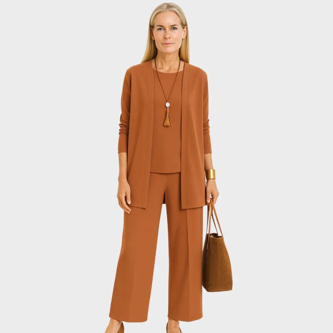Gina | Conjunto Elegante de 3 Piezas Alba Madrid