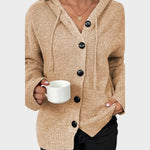 Amélia | Cardigan de Punto Suave con Capucha Alba Madrid