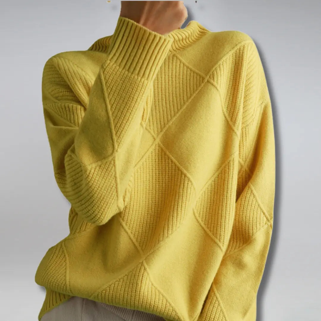 Darcy - Suéter de Cuello Alto Oversize Alba Madrid