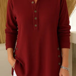 Elise Jersey de Punto Liso con Mangas Largas Alba Madrid
